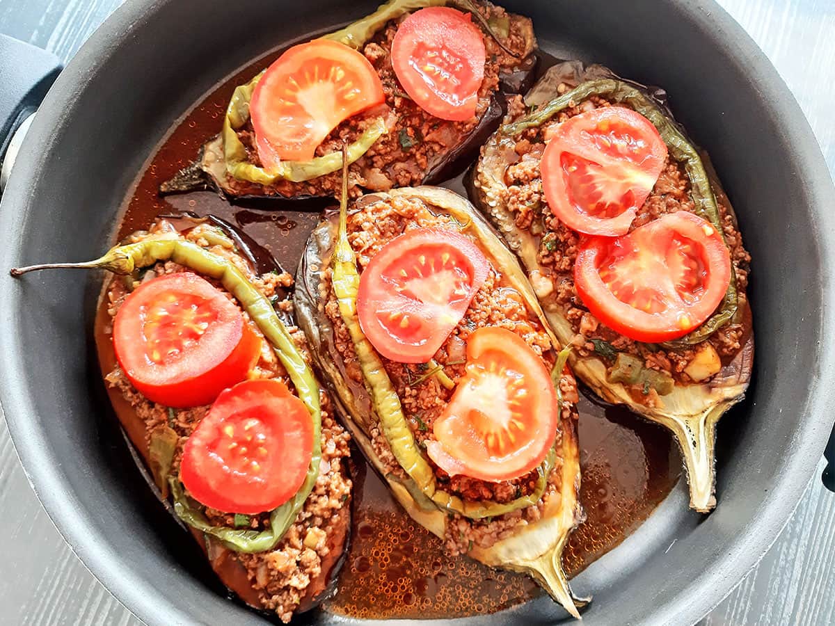 Bostan Patlıcanlı Karnıyarık tarifi