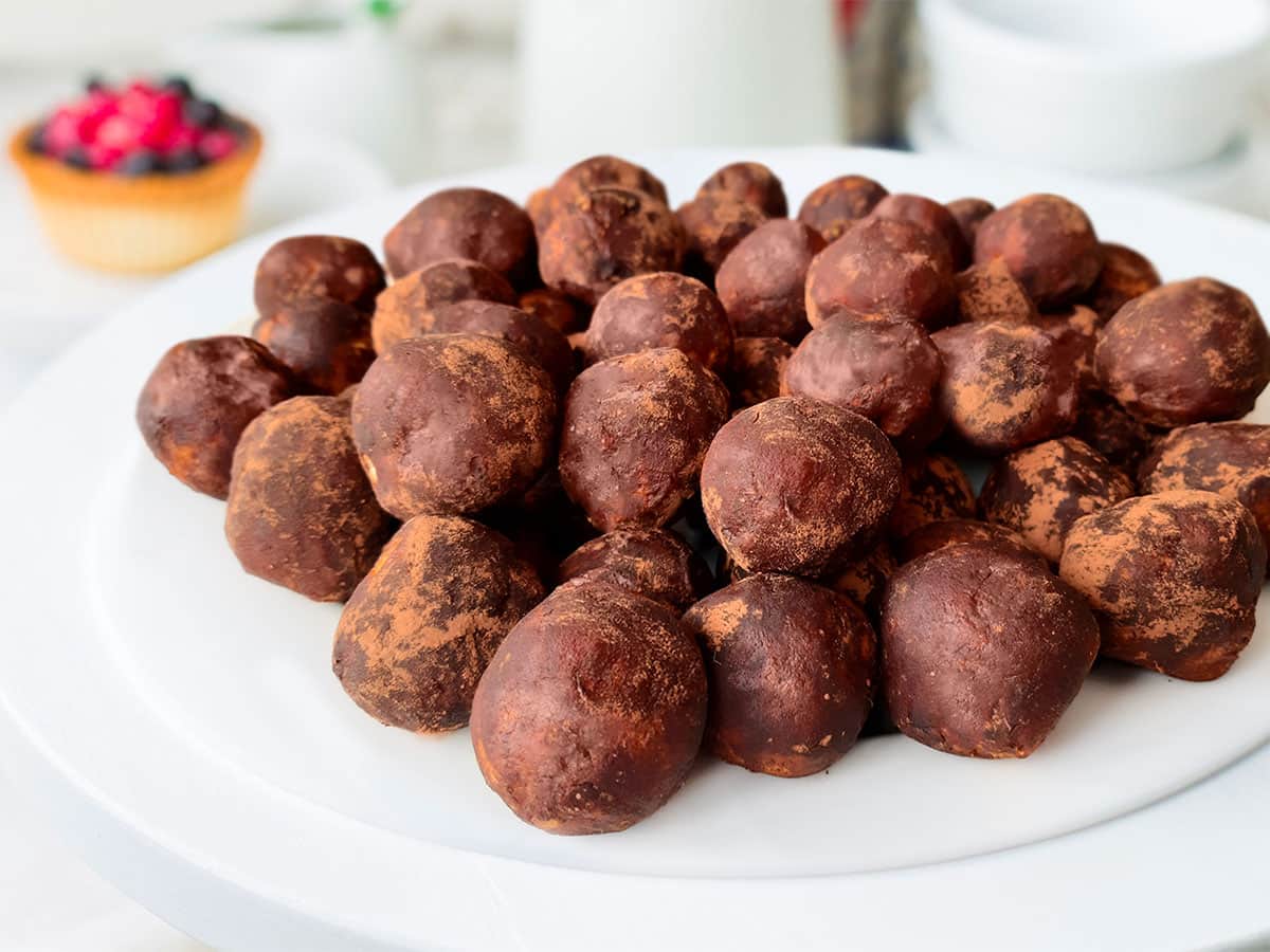 Kakaolu Bal Kabağı Topları tarifi