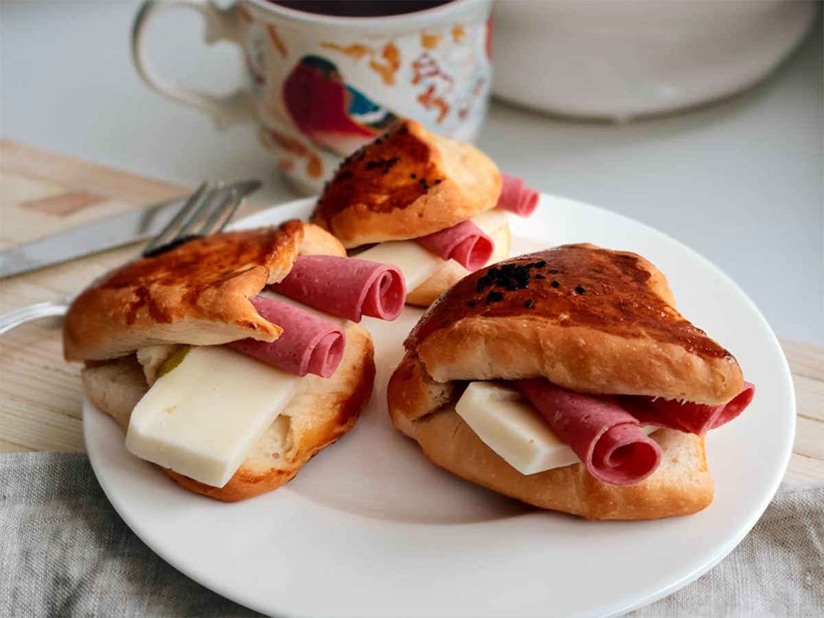 Salamlı Cep Poğaça tarifi