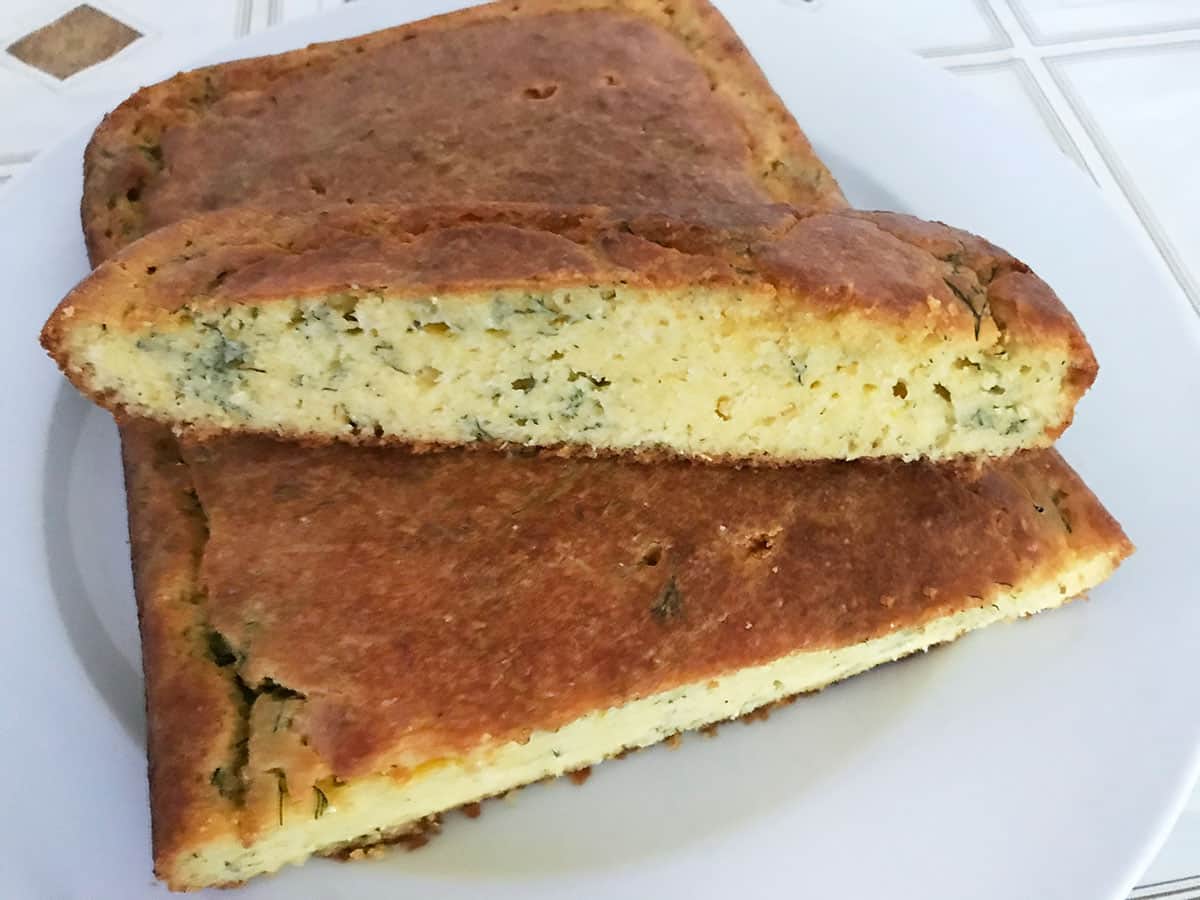 Dereotlu Mısır Ekmeği tarifi