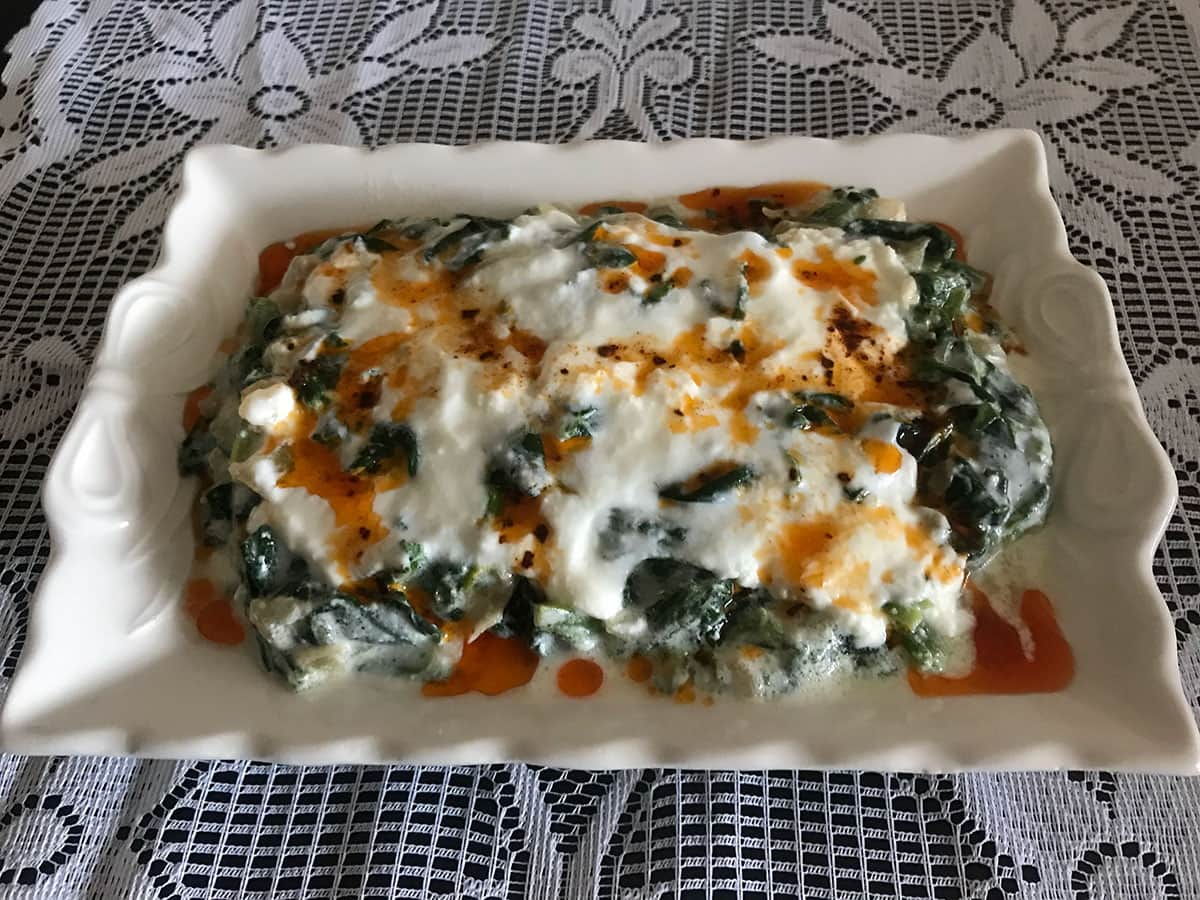 Ispanak Borani Tarifi tarifi