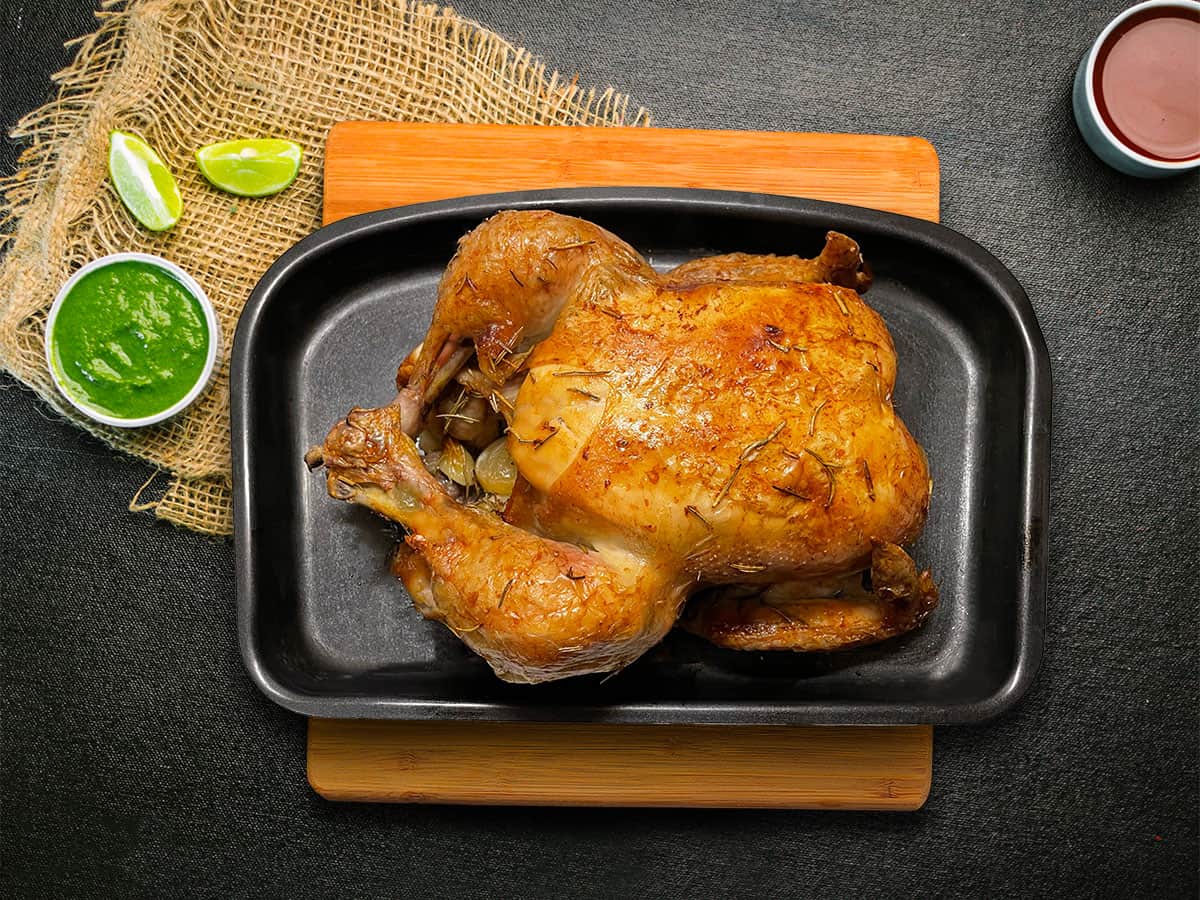 Limonlu Bütün Tavuk tarifi