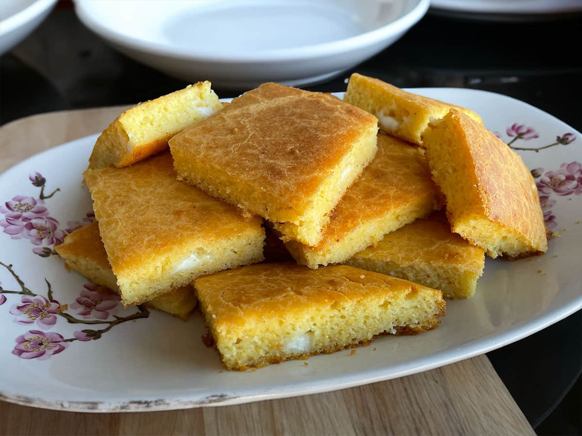 Peynirli Mısır Ekmeği tarifi