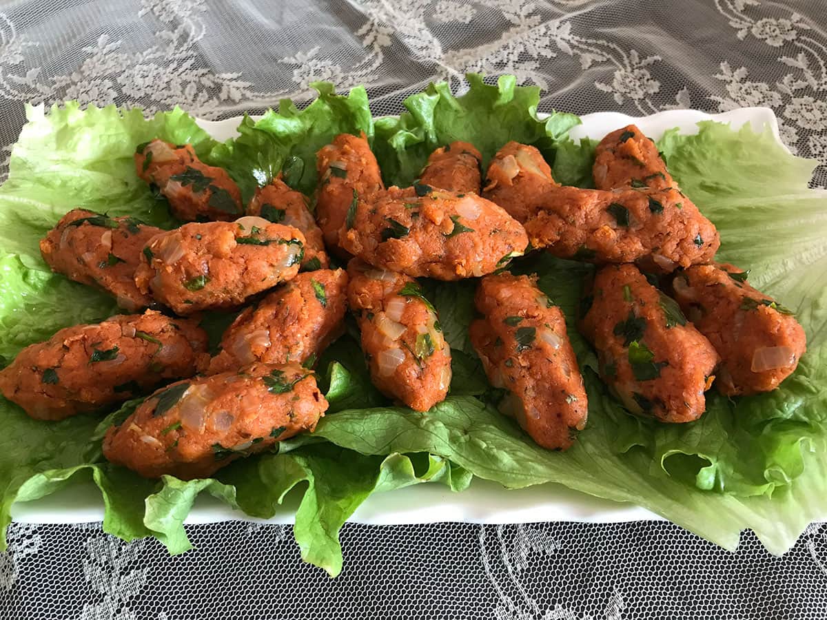 Yalancı Mercimek Köftesi tarifi