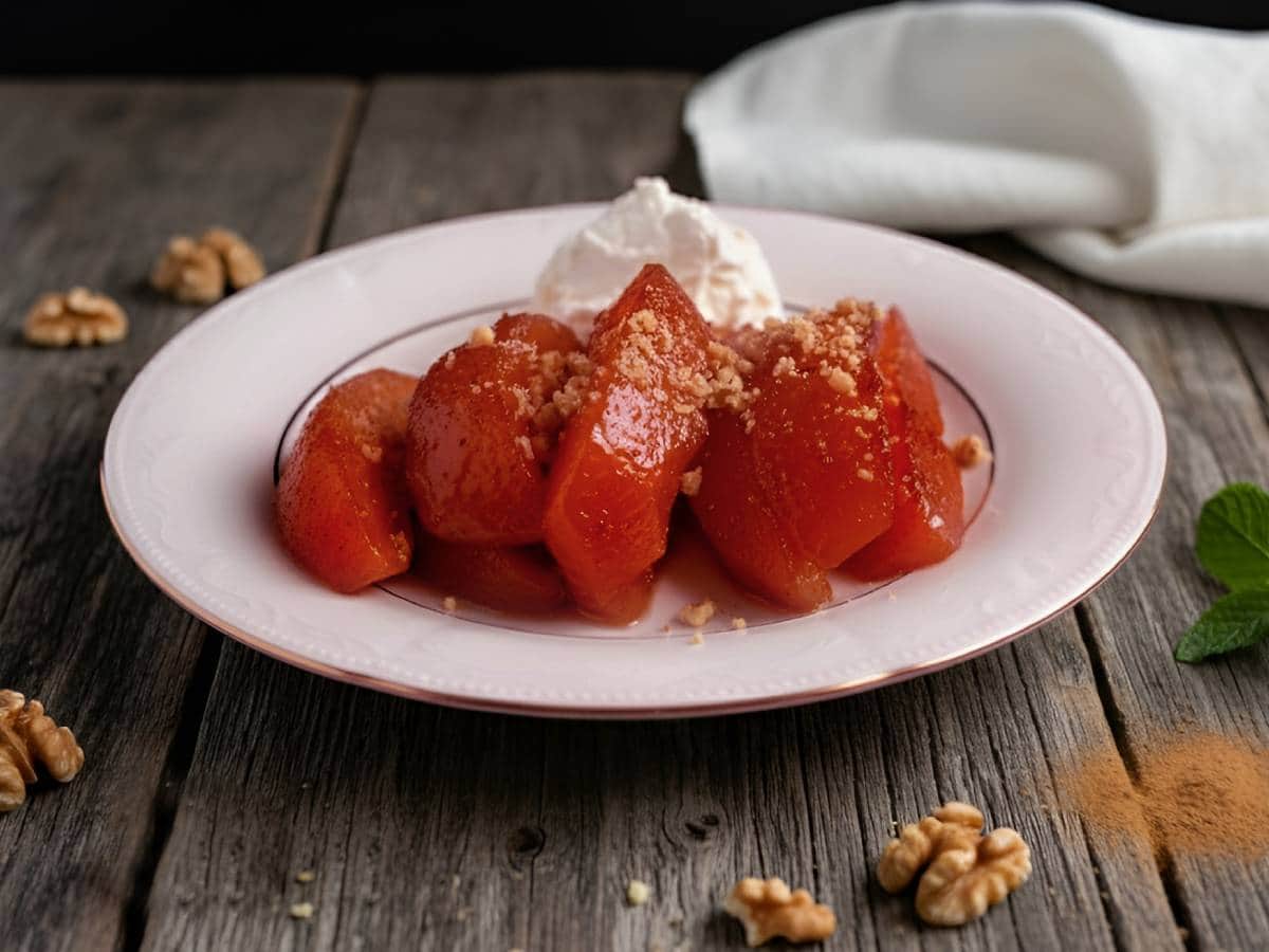 Tarçınlı Ayva Tatlısı tarifi