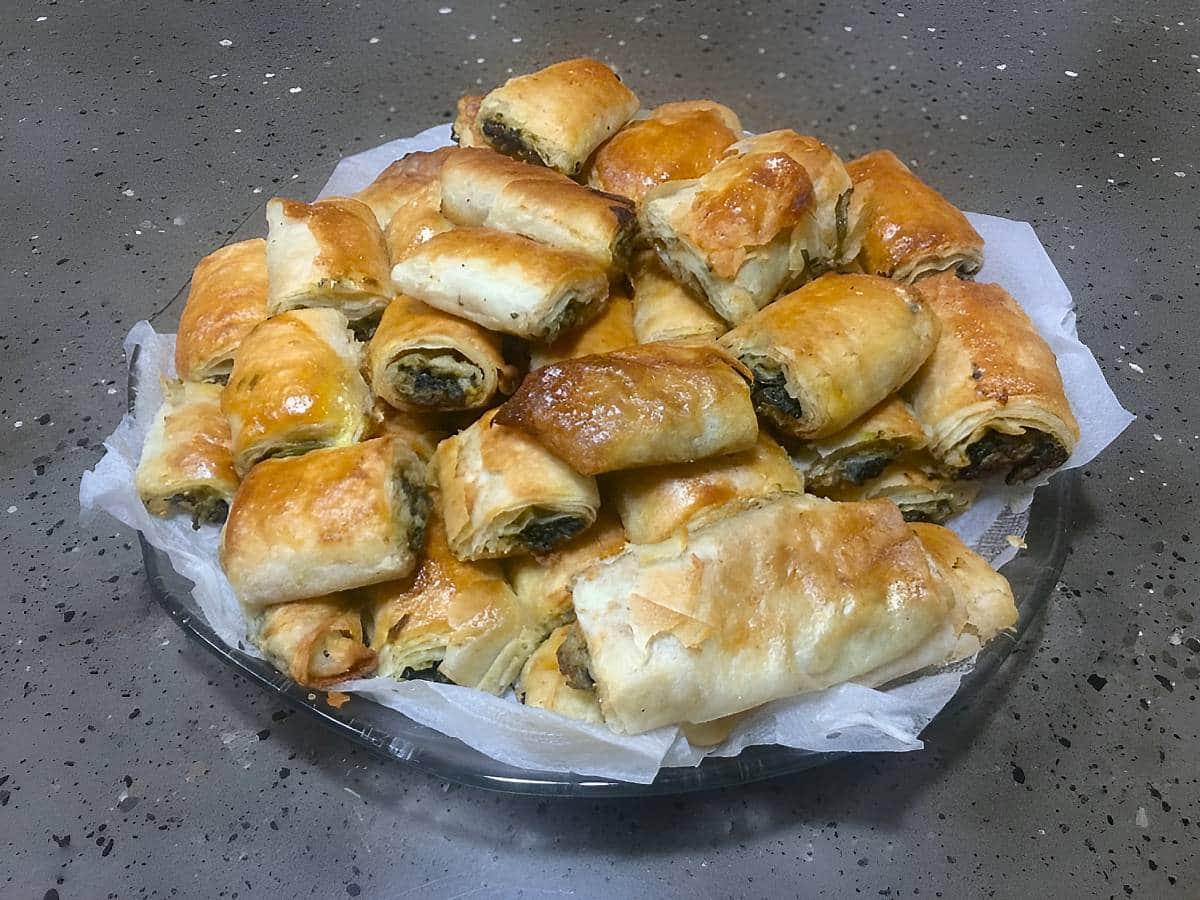 Ispanaklı Parmak Börek tarifi