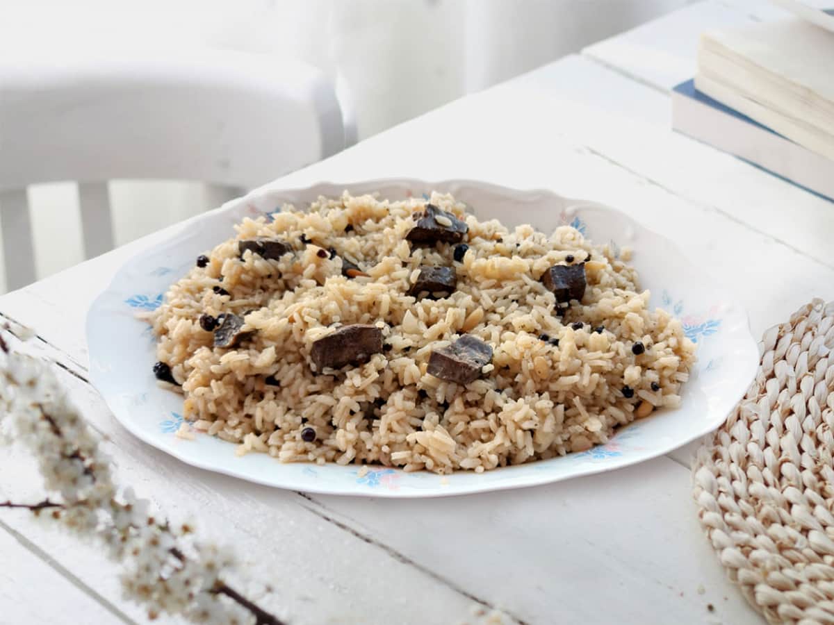 Ciğerli İç Pilav tarifi