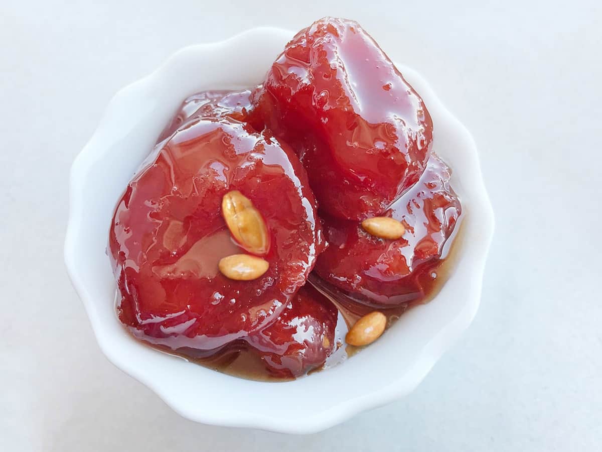 Domates Reçeli tarifi