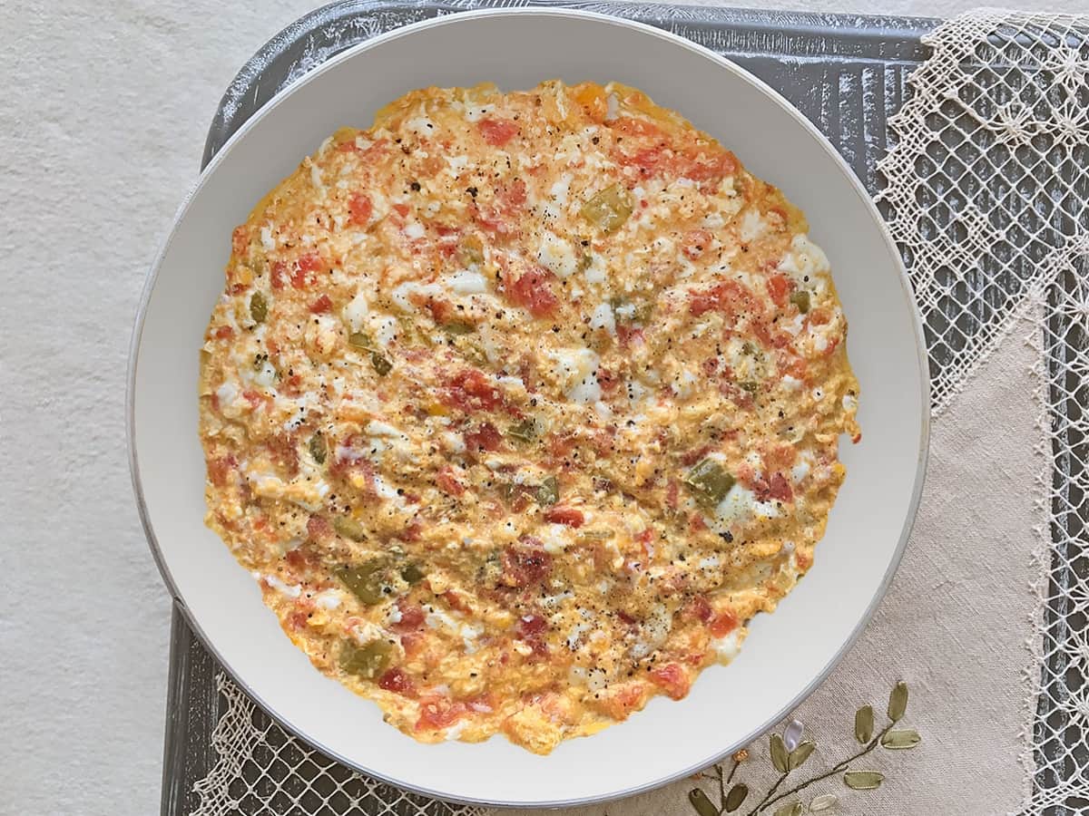 Domatesli Menemen tarifi