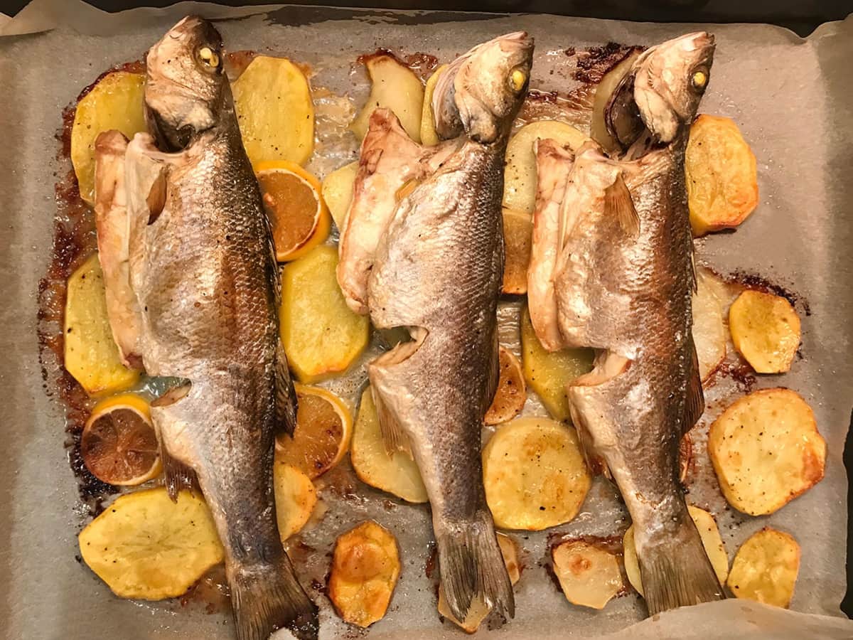 Fırında Levrek tarifi