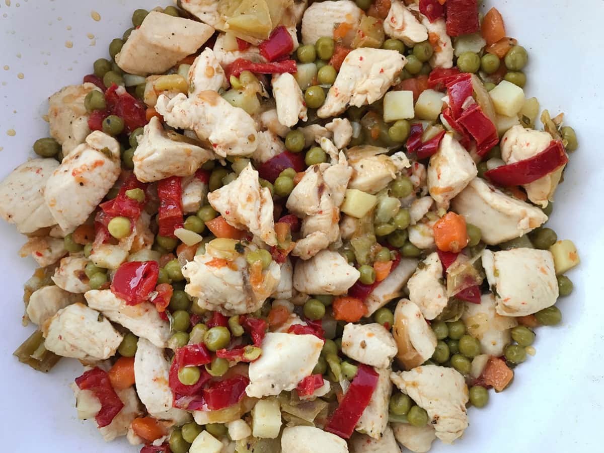 Garnitürlü Tavuk tarifi