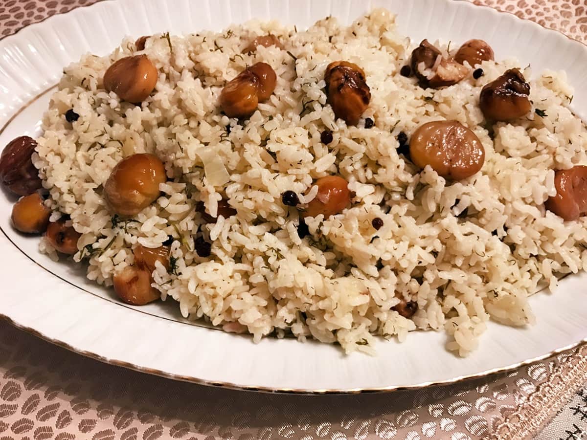 Kestaneli Pilav tarifi