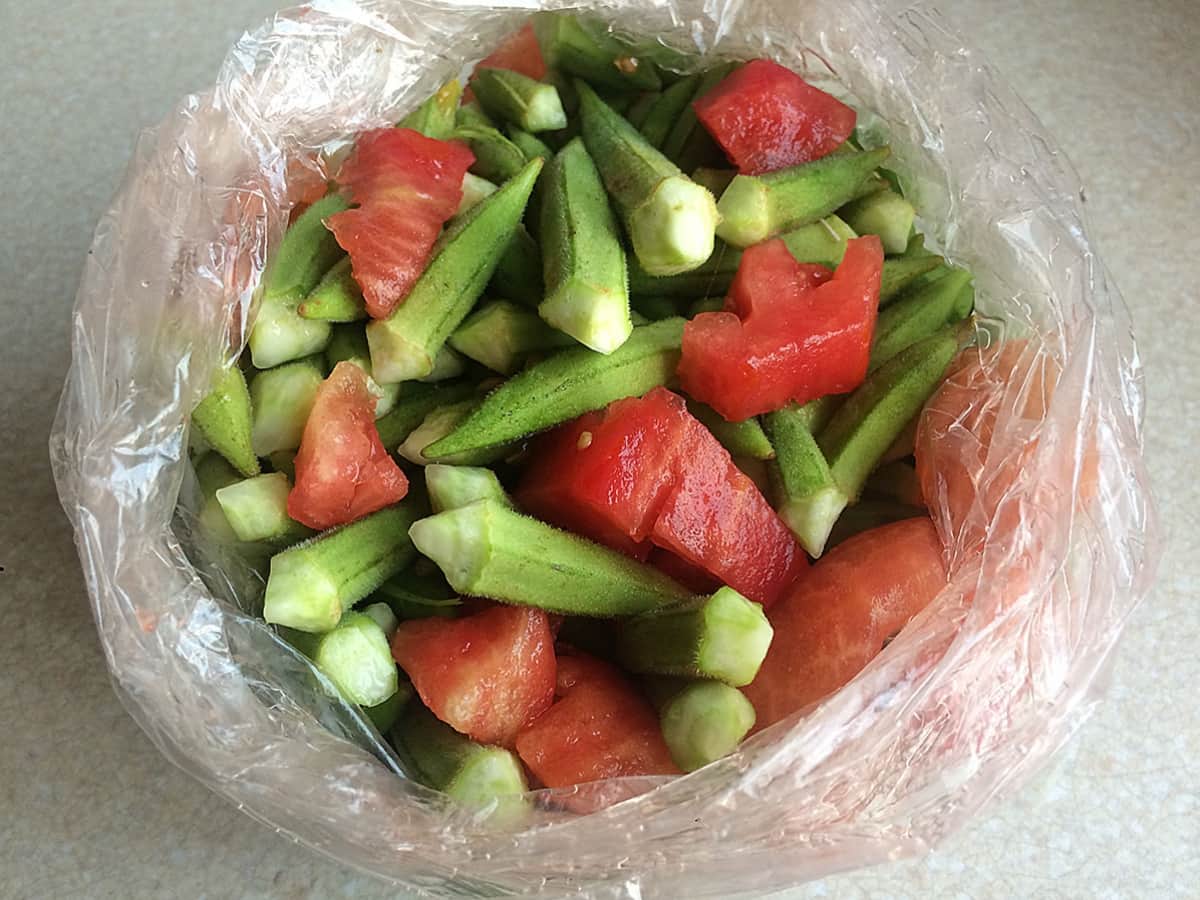 Kışlık Bamya tarifi