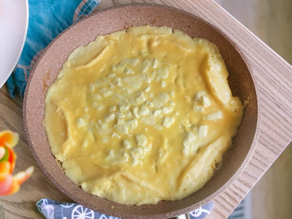 Peynirli Omlet tarifi