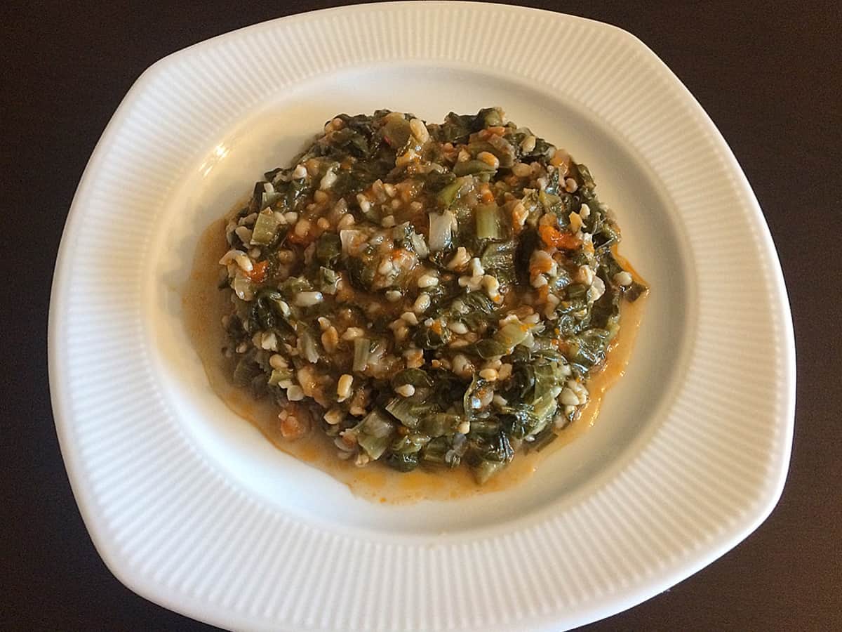 Pirinçli Pazı Yemeği tarifi