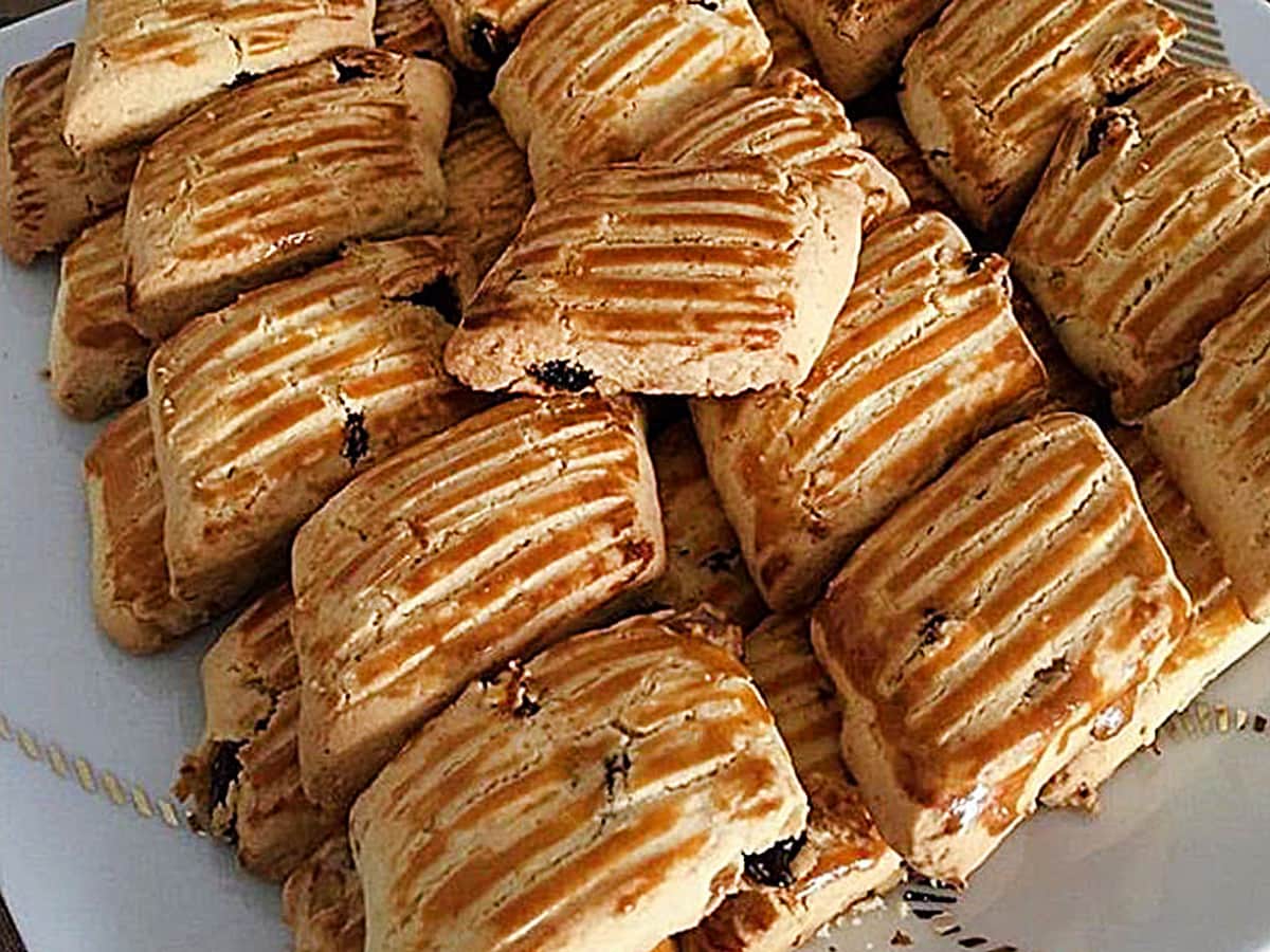 Üzümlü Pastane Kurabiyesi tarifi