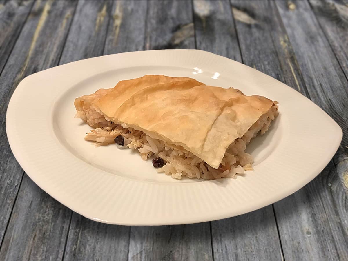 Yufkalı Perde Pilavı tarifi