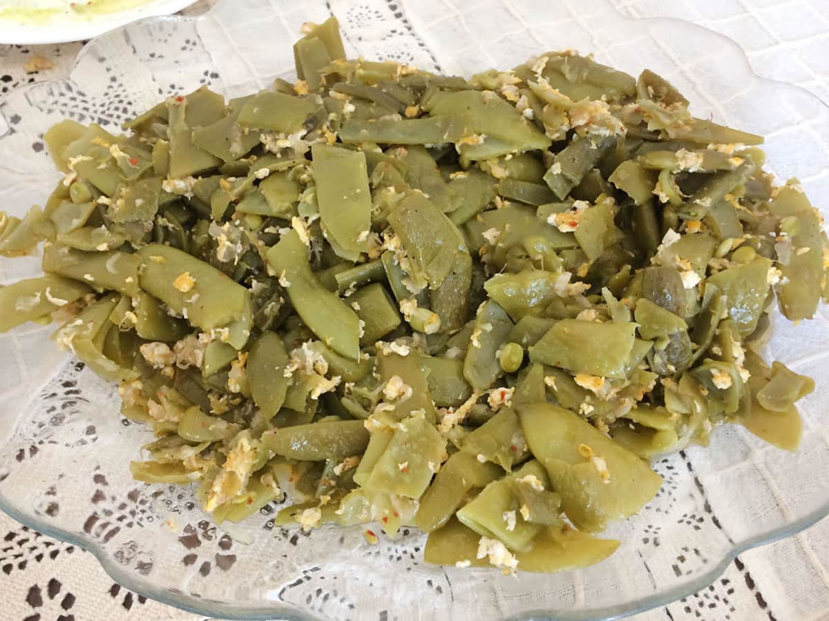 Yumurtalı Fasulye tarifi
