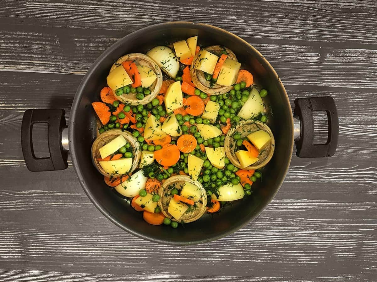 Zeytinyağlı Enginar tarifi