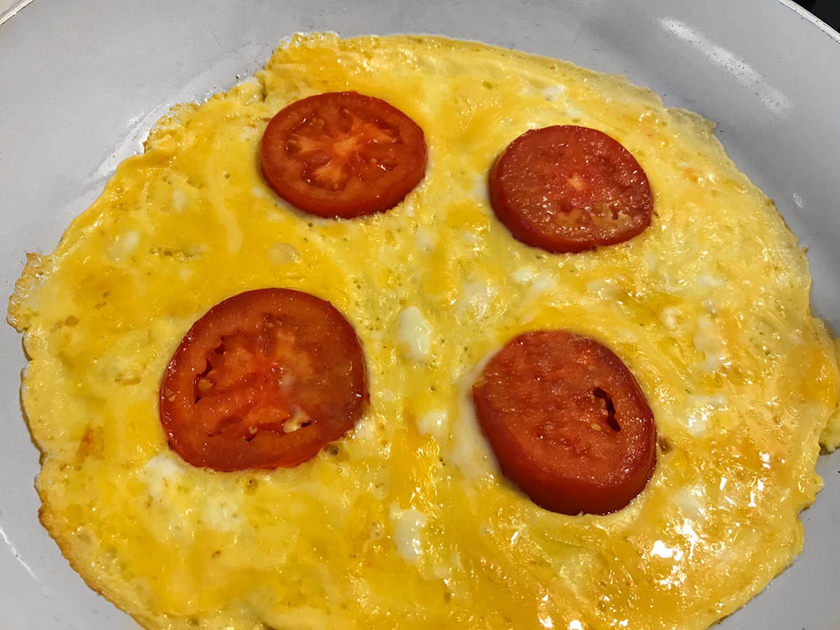 Domatesli Yumurta tarifi görseli