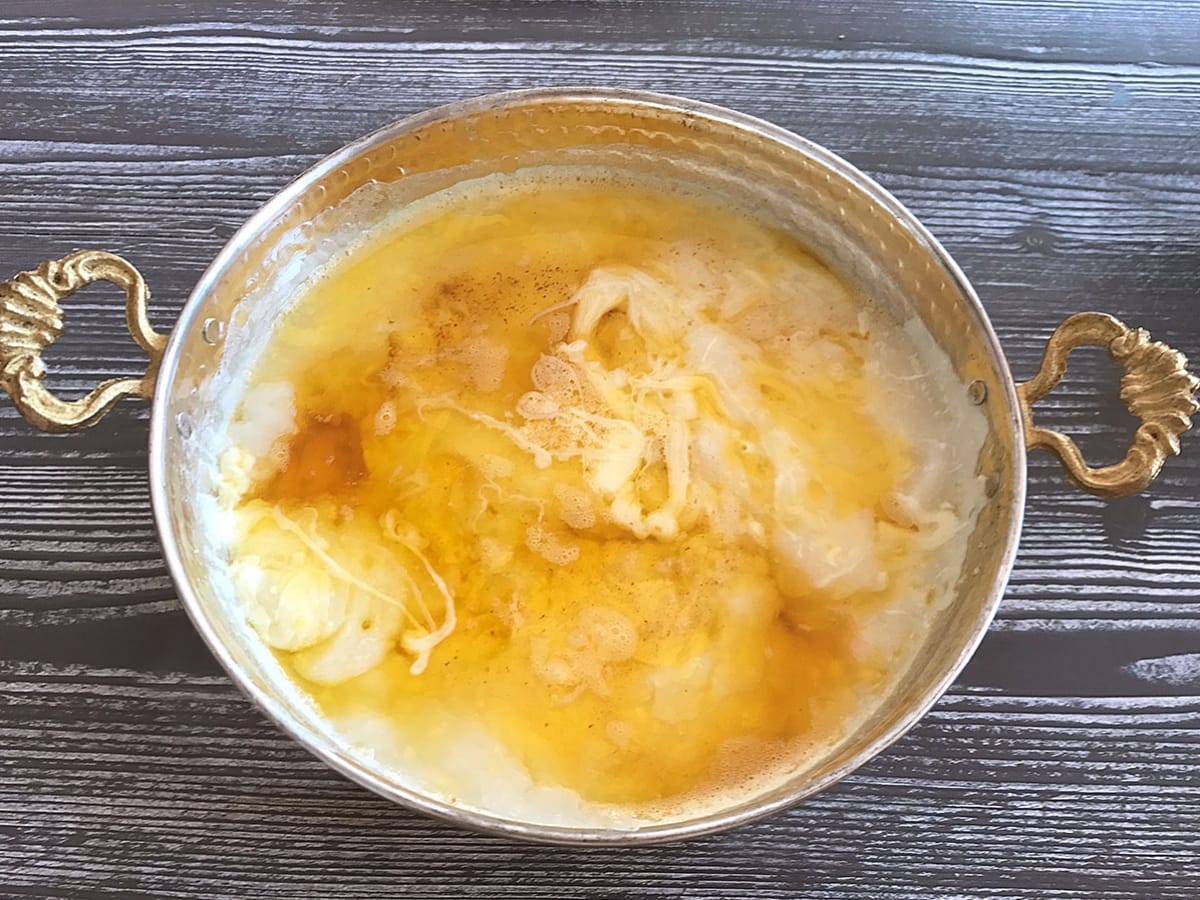 Muhlama tarifi görseli