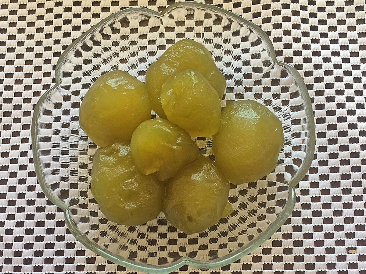 Yeşil İncir Reçeli tarifi görseli