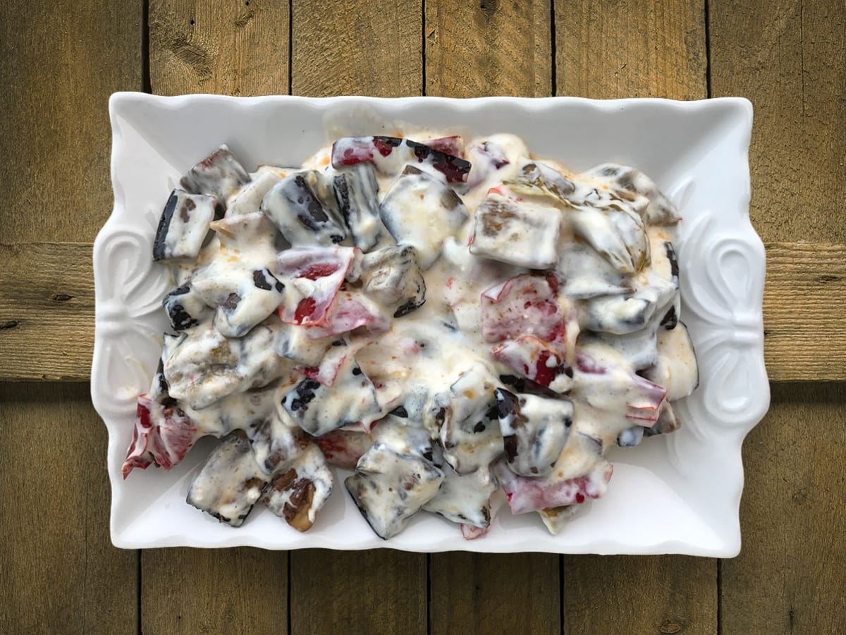 Yoğurtlu Fırında Kızartma tarifi görseli