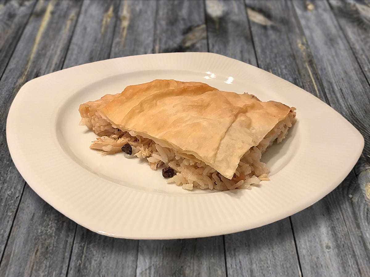 Yufkalı Perde Pilavı tarifi görseli