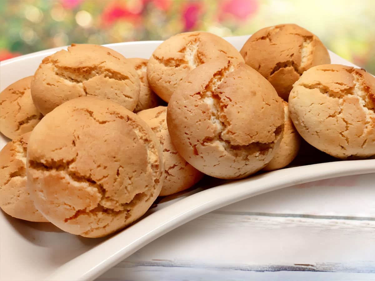 Portakal Kokulu Çatlak Kurabiye tarifi