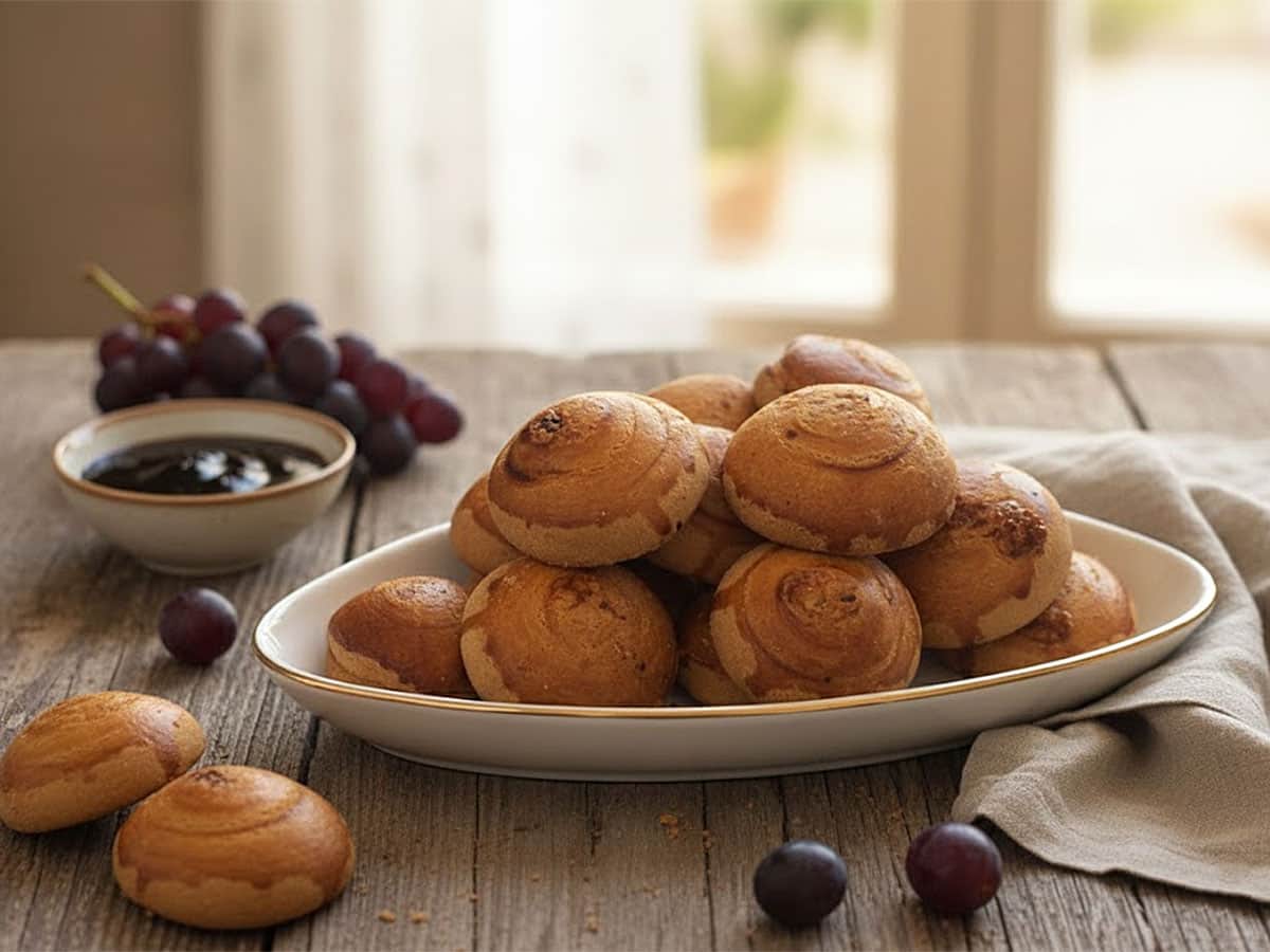 Pekmezli ve Cevizli Kurabiye tarifi