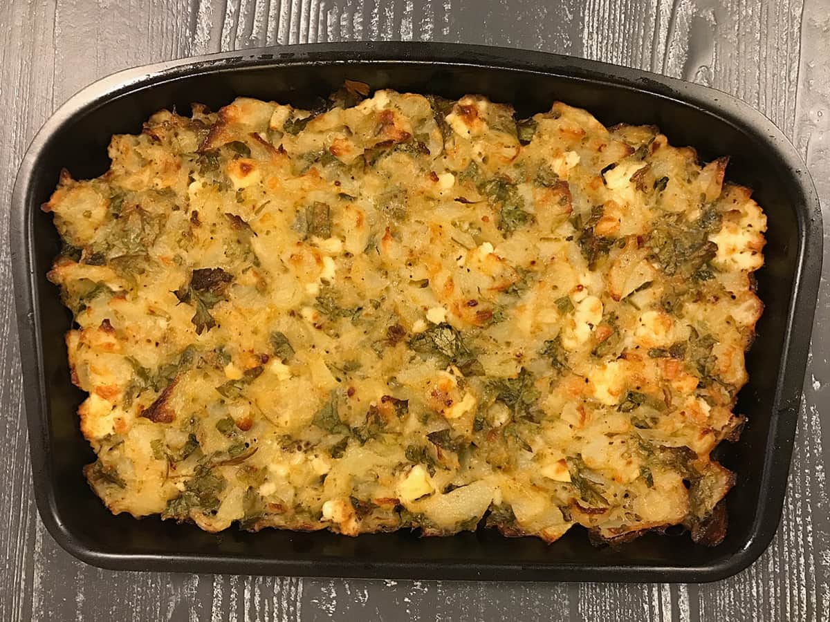 Fırında Peynirli Patates tarifi