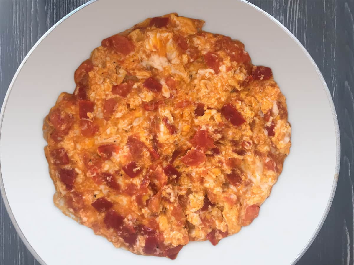 Kapya Biberli Menemen tarifi