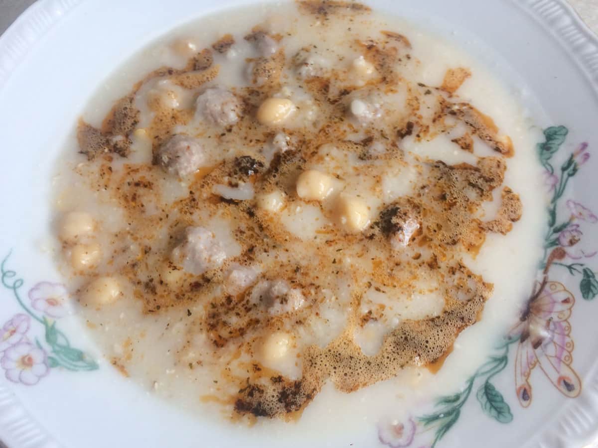 Köfteli Buğday Çorbası tarifi