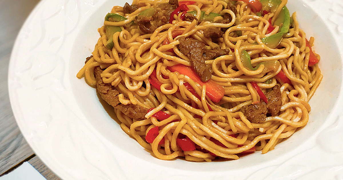 Etli Noodle Tarifi Tarifi Kolay