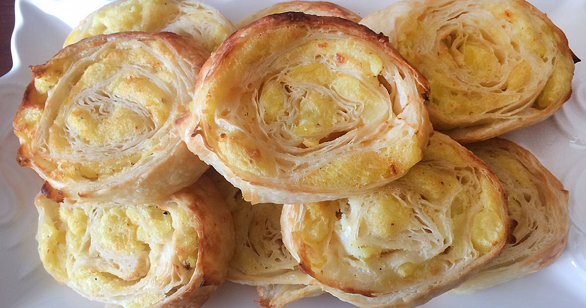 Patatesli Rulo Börek (Buzluk Börek) Tarifi Tarifi Kolay